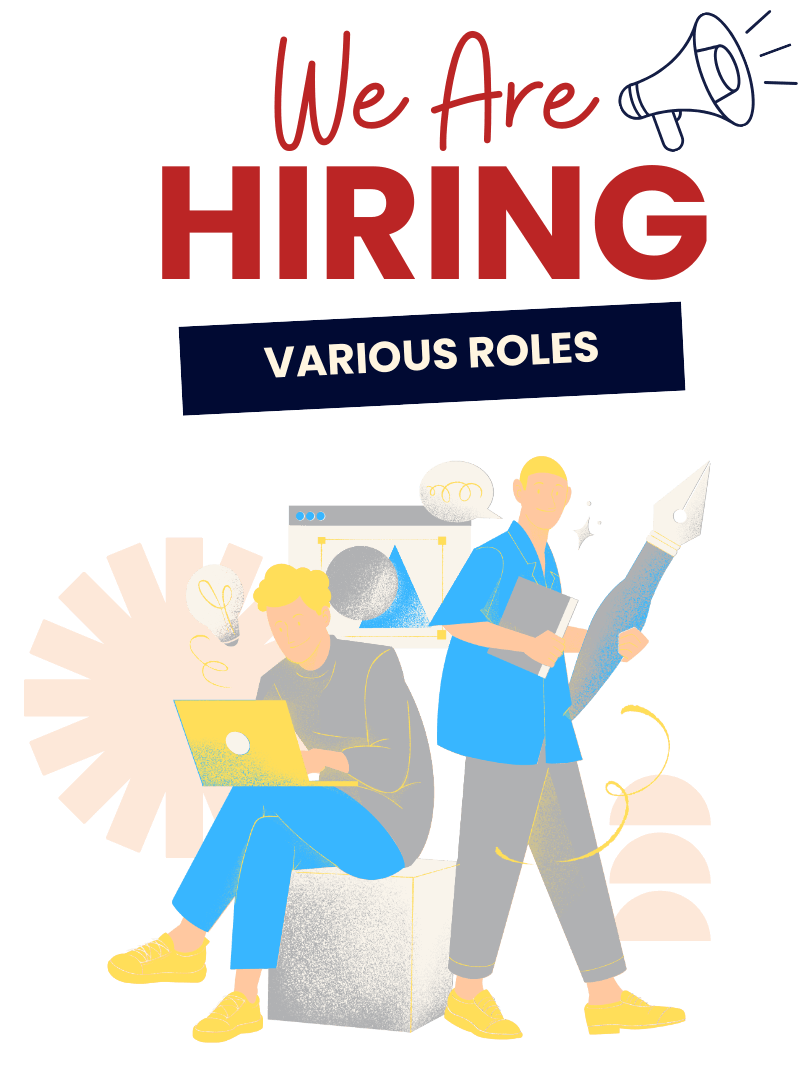 We are Hiring illustration